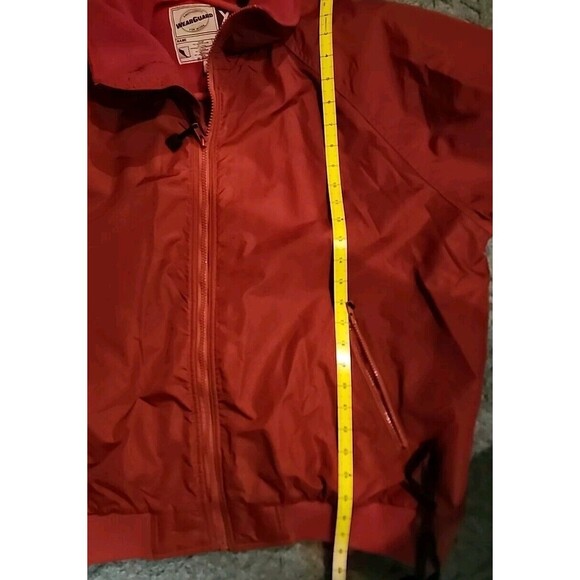 Vtg Wearguard Mens Burned Orange Red 3 Season Jacket Size XL Snow Resistant - Picture 15 of 16